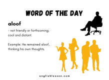 WORD OF THE DAY