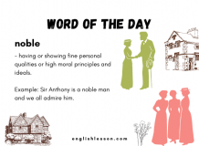 WORD OF THE DAY