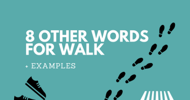 8 other words for WALK + examples