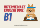 Intermediate English Quiz
